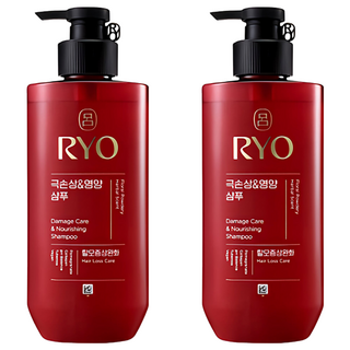 RYO 呂 韓方頭皮瞬效修護洗髮精，染燙受損，480ml, 2件