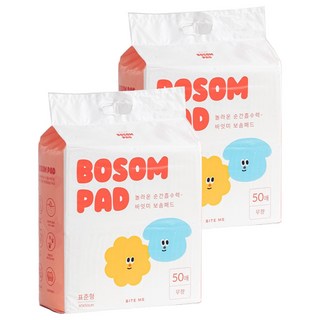 바잇미 보솜 강아지 배변패드 무향, 50개입, 2개