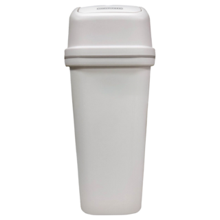 ASVEL 搖蓋垃圾桶 10L 1個, 灰白色, 1層