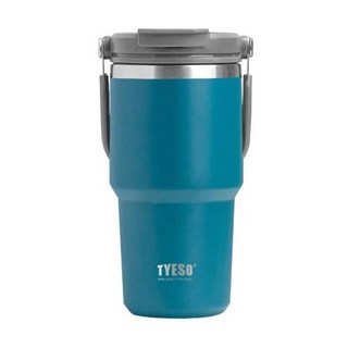 TYESO 泰碩 手提304不銹鋼水杯, 深湖藍, 600ml, 1個