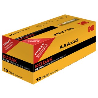 KODAK 柯達 ULTRA PREMIUM 鹼性AAA電池, 32入, 1個