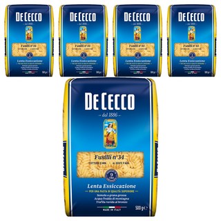DE CECCO 得科 義大利螺旋麵, 500g, 5包