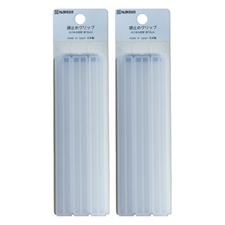 NAKAYA 封口夾 大 16cm 3個, 透明白色, 2組