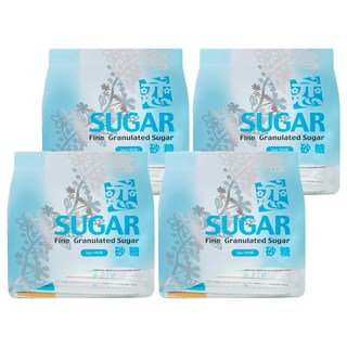 戀 長條砂糖 Set 100, 精製砂糖, 300g, 4袋