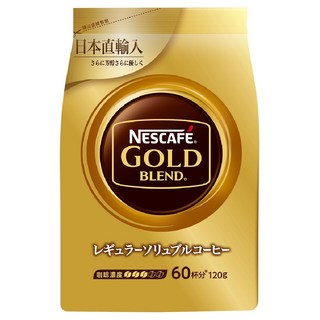 NESCAFE 雀巢咖啡 金牌 風味補充包, 微研磨, 120g, 1包