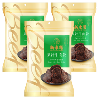 新東陽 果汁牛肉乾, 210g, 3包