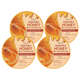 熊野油脂 DOVE 麥盧卡蜂蜜保濕凝膠 300g, 4罐