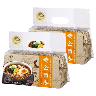 玉民 台灣黃金蕎麥 QQ麵, 自然栽培法, 不添加防腐劑、不含人工色素, 550g, 2袋