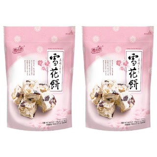 YUKI&LOVE 雪之戀 雪花餅, 蔓越莓口味, 144g, 2袋