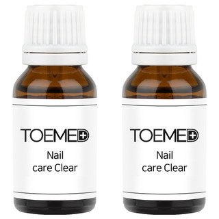 YUKI Tomed 手足指甲護理透明強化劑, 15ml, 2個