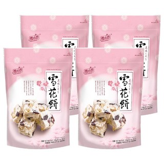 YUKI&LOVE 雪之戀 雪花餅, 蔓越莓口味, 144g, 4袋