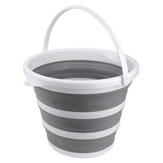 코멧 다용도 접이식 바구니, 그레이 + 화이트, 1개