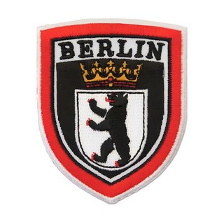 A-ONE 匯旺 德國 柏林 地標造型刺繡, 7.5 X 6 CM, No.114, 1個