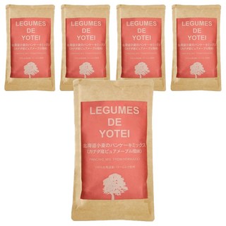 LEGUMES DE YOTEI 180g x 5包 北海道小麥 加拿大楓糖 鬆餅預拌粉