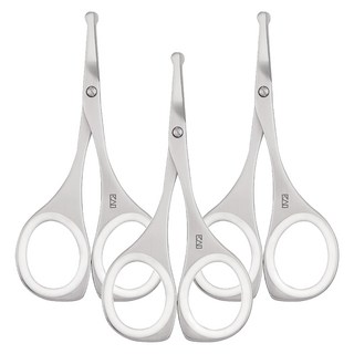 KAI 貝印 樹酯圓環保護墊安全鼻毛剪, KQ-3114, 3支