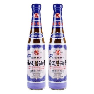 瑞春醬油 福級醬油膏 百年純釀 古法陶缸釀製, 420ml, 2瓶