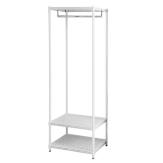 dayneeds 日需百備 極致美學 烤漆單桿衣櫥 3層, 白色