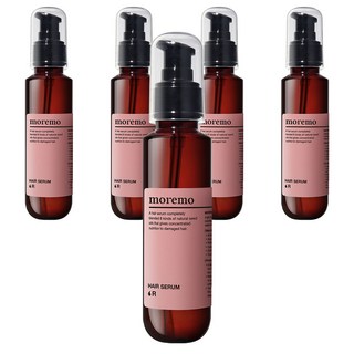moremo 受損髮營養護髮精華, 5個, 120ml