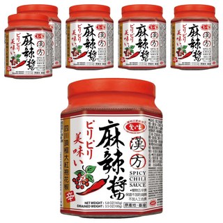 愛之味 漢方麻辣醬, 165g, 6罐