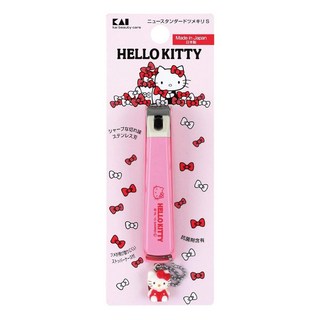 KAI 貝印 Hello Kitty 不銹鋼彎口指甲剪 M 9.1 x 1.9 x 1.6cm, 1個
