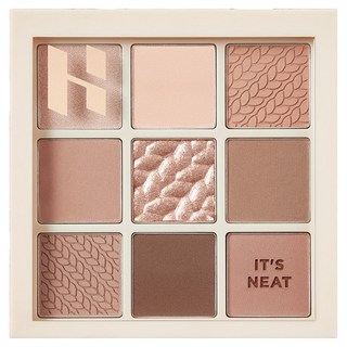 HOLIKA HOLIKA My Fave Mood Eye Palette九宮格眼影盤 8g, Neat Knit, 1個