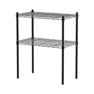 dayneeds 日需百備 輕型波浪架, 黑色, 2層