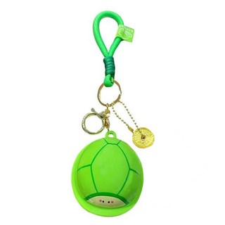 BAIMAO 百茂 好運掛卜卜龜 ABS+塗漆+五金, 龜龜款 綠色, 1個