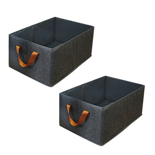 BangJiaShi 幫家適 衣物收納盒 PP硬板, 灰色, 2個