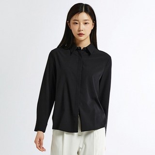 스파오 링클프리 레귤러핏 실키 긴팔 셔츠 SPBWEA9W01