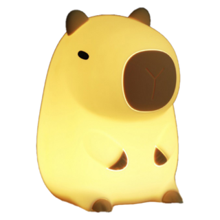 西格傢飾 日本呆萌水豚君捏捏小夜燈