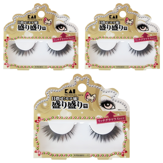 KAI 貝印 柔魅假睫毛, 性感款, 3組