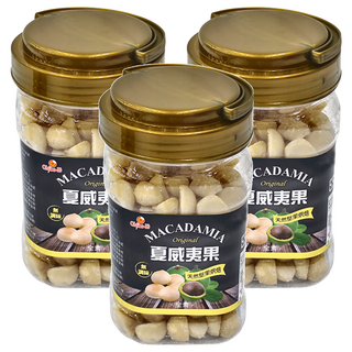 Chiao-E 巧益 夏威夷果罐, 320g, 3罐