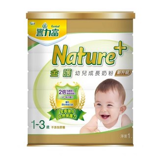 Fernleaf 豐力富 Nature+ 金護幼兒成長奶粉, 高純度植物性DHA, 無添加蔗糖及果糖, 1.5kg, 1罐