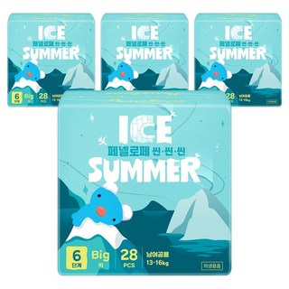페넬로페 아이스 썸머 팬티기저귀 남여공용, 6단계, 112매