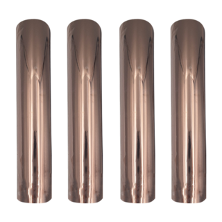 遮光隱私隔熱窗貼 新型PET材質, 茶銀色