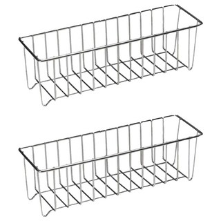 皇家 小瓶收納籃, 銀色, 2個