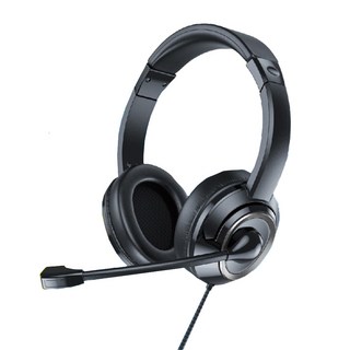 KTnet 廣鐸 HP13 電腦手機頭戴式耳機麥克風 4極+Typec, 槍黑色