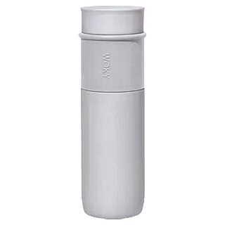 WOKY 沃廚 台灣公司貨 極簡輕量陶瓷保溫瓶, 灰色, 580ml, 1個