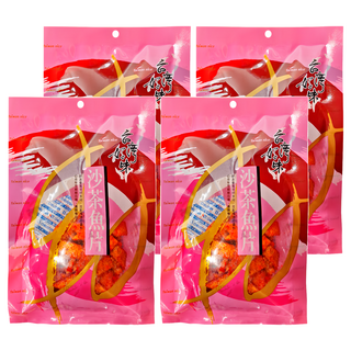 長松食品 台灣好味 沙茶魚片, 100g, 4包