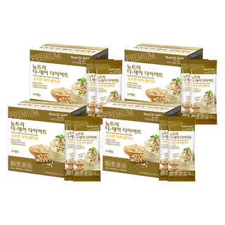 뉴트리디데이 다이어트 고소한 귀리 쉐이크 14p, 350g, 4개
