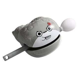 Topia 便利攜帶式木魚吊墜 薩卡班甲魚木魚 鯊魚, 1個, 單一商品