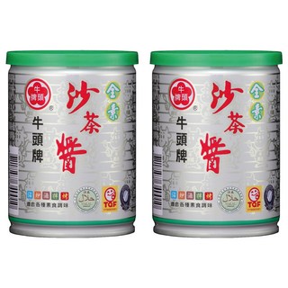 牛頭牌 沙茶醬 素食, 250g, 2罐