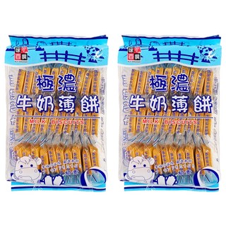 AJI OKASHI 味覺百撰 極濃牛奶薄餅, 300g, 2包