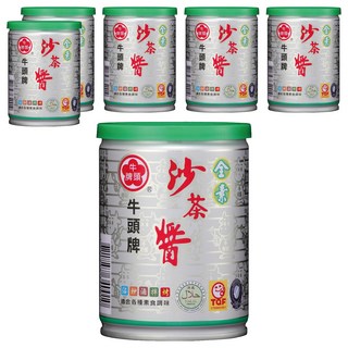 牛頭牌 沙茶醬 素食, 250g, 6罐