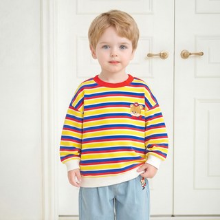 mollimelli 熊熊條紋大學T