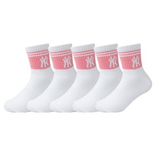 MLB 兒童用 彩色C中筒襪 5雙組 MLB960