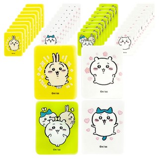 吉伊卡哇角色橡皮擦4款 x 5入組, 混合色, 10套