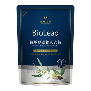 台塑生醫 BioLead 抗敏原濃縮洗衣精 補充包, 1.8kg, 1包