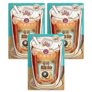 台灣茶人 普洱黑糖茶包，取自雲南布朗山陳年普洱，搭配台灣古法黑糖, 25g, 6入, 3袋