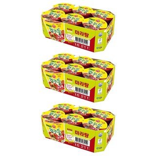 OTTOGI 不倒翁 杯裝冬粉 麻辣燙風味, 18入